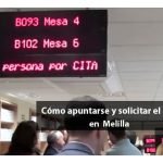 Cómo apuntarse y solicitar el paro en Melilla