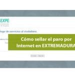 Cómo sellar el paro por Internet en Extremadura
