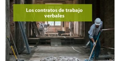 El contrato de trabajo verbal