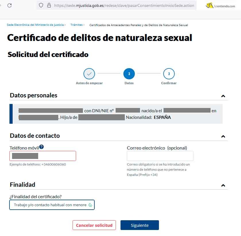 Paso 2 certificado delitos sexuales